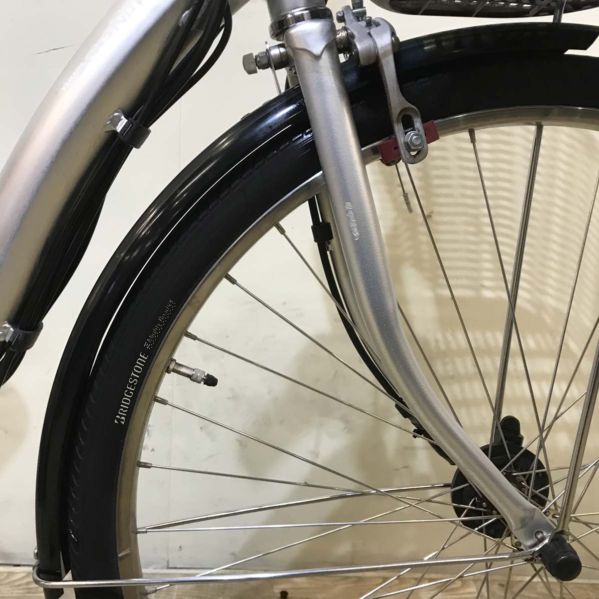 ヤマハ PAS ナチュラ L シルバー 26インチ KB033 【中古車】