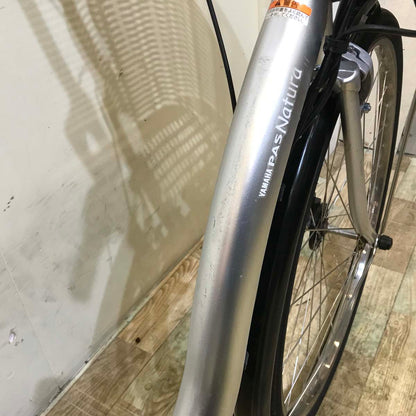 ヤマハ PAS ナチュラ L シルバー 26インチ KB033 【中古車】