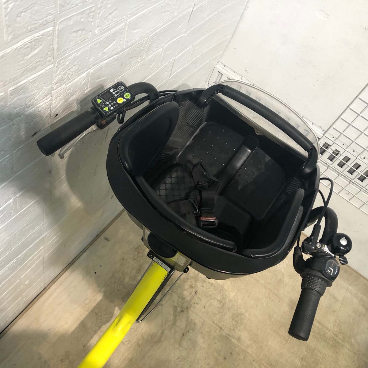 中古電動自転車 ブリヂストン アンジェリーノ プティット e イエロー 20インチ YC047