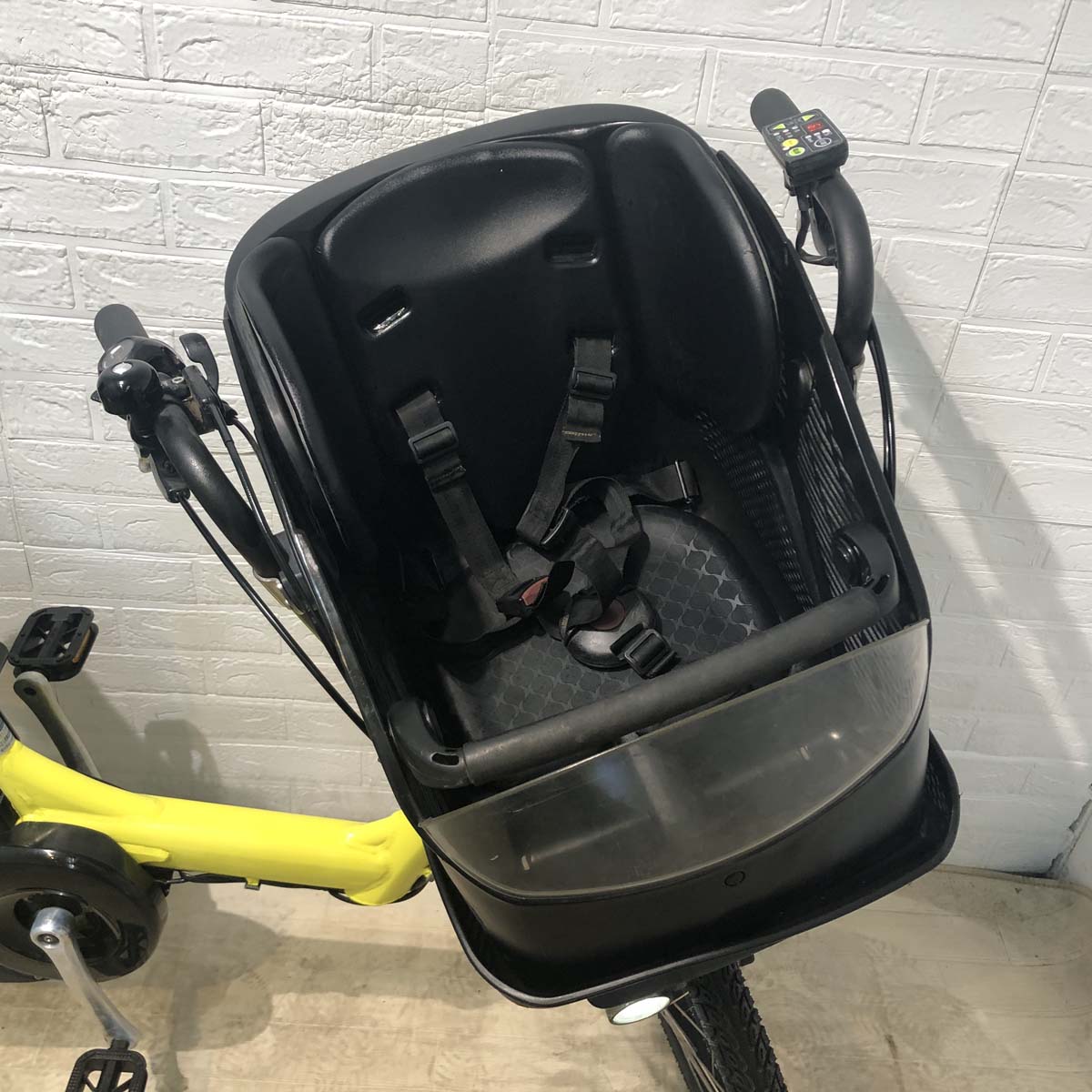 中古電動自転車 ブリヂストン アンジェリーノ プティット e イエロー 20インチ YC047