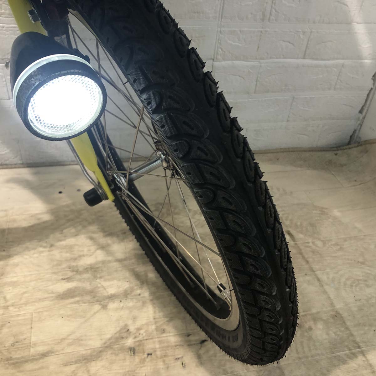 中古電動自転車 ブリヂストン アンジェリーノ プティット e イエロー 20インチ YC047