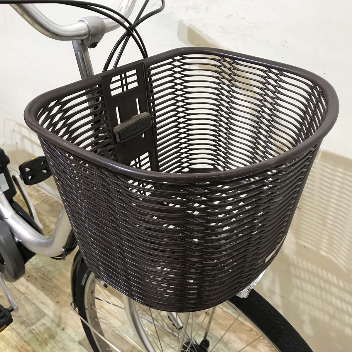 中古電動自転車  ヤマハ PAS ナチュラ L シルバー 26インチ KB033