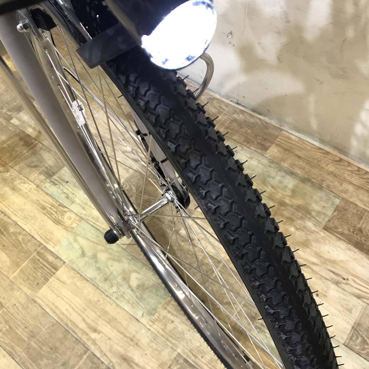 中古電動自転車 ヤマハ PAS ウィズ ベージュ 26インチ KG043 – e-CHARIty