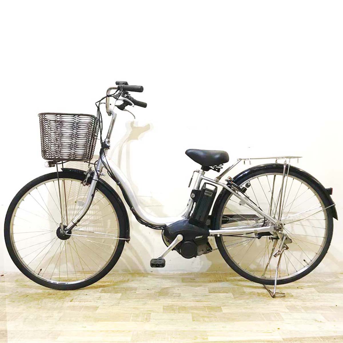 ヤマハ PAS ナチュラ L シルバー 26インチ KB033 【中古車】