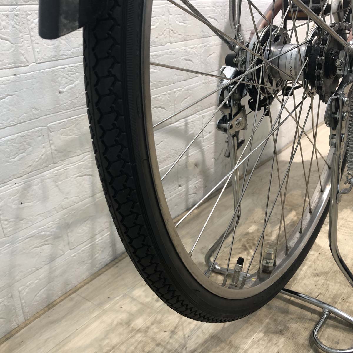 ブリヂストン アシスタ DX ピンクベージュ 26インチ YC048 【中古車】