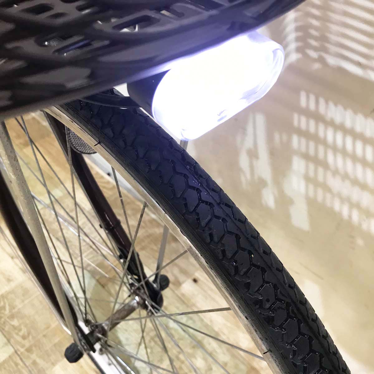 中古電動自転車  ヤマハ PAS ナチュラ M ブラウン 26インチ KB034