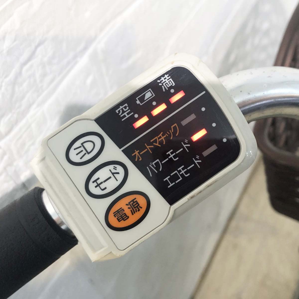 中古電動自転車 パナソニック ビビSS グリーン 26インチ YH067