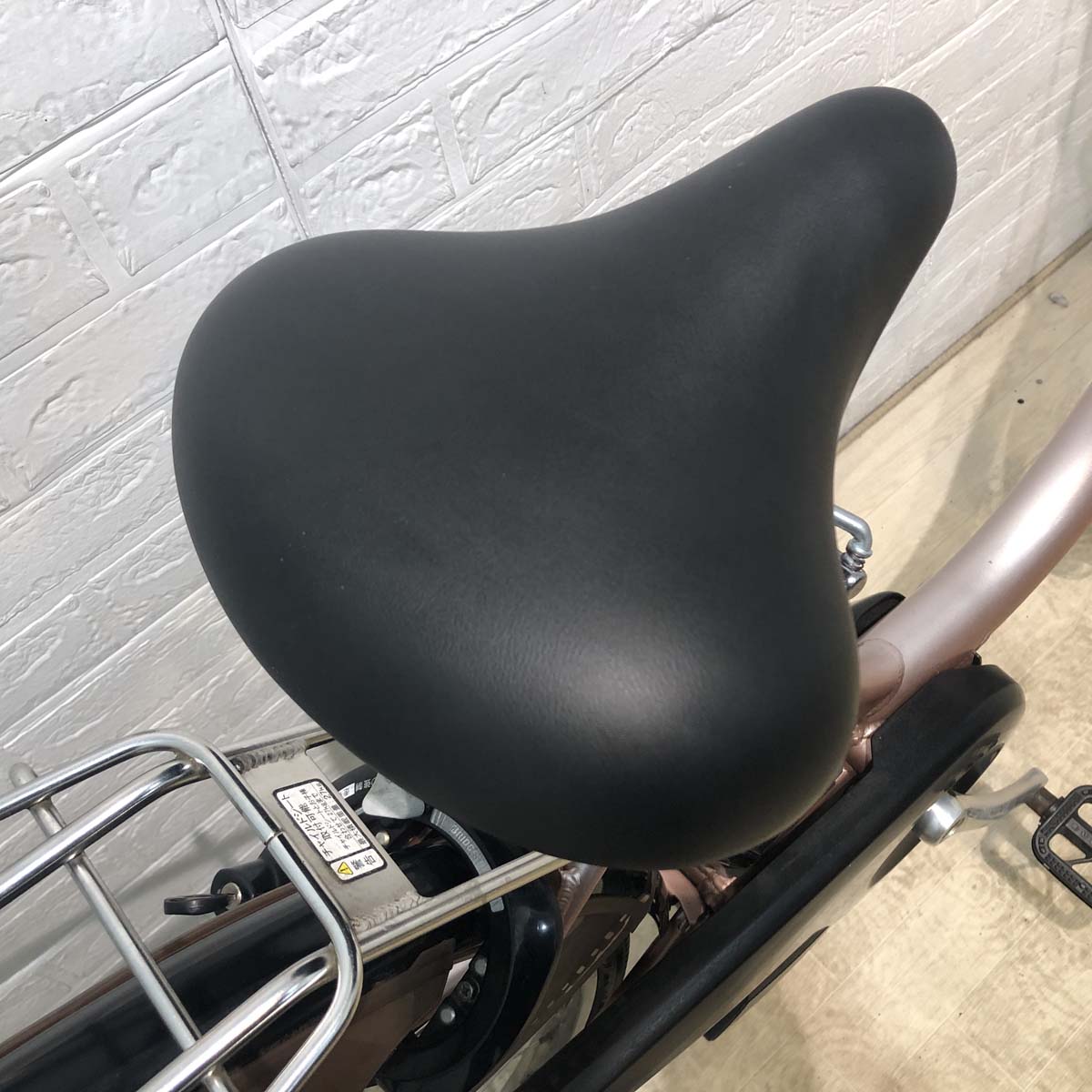 中古電動自転車 ブリヂストン アシスタ DX ピンクベージュ 26インチ YC048