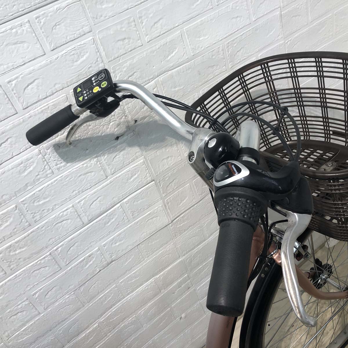 中古電動自転車 ブリヂストン アシスタ DX ピンクベージュ 26インチ 