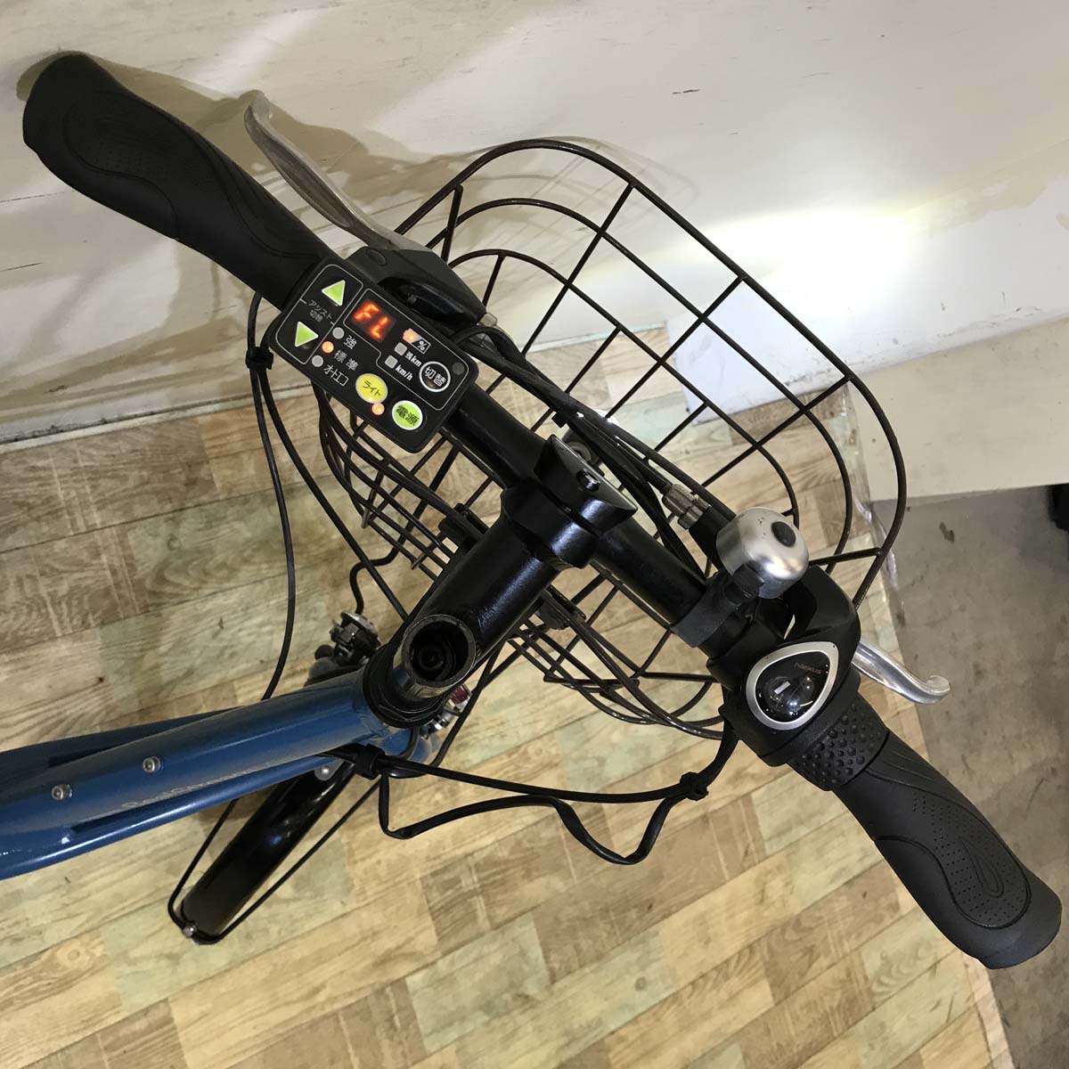中古電動自転車 ブリヂストン リアルストリームミニ ブルー 20インチ