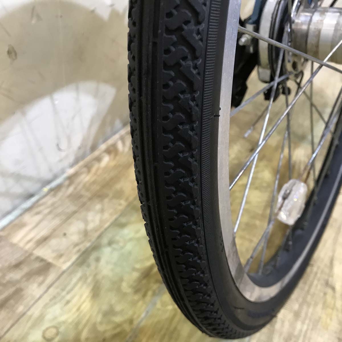 ブリヂストン リアルストリームミニ ブルー 20インチ KG044 【中古車】