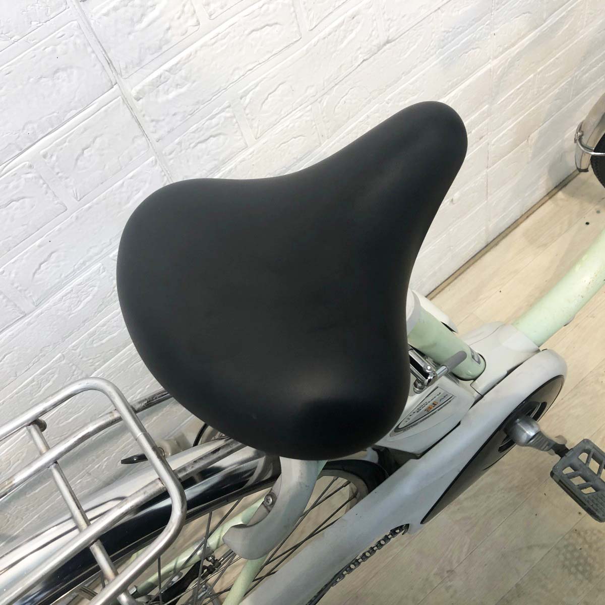 中古電動自転車 パナソニック ビビSS グリーン 26インチ YH067