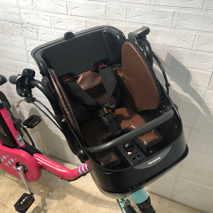 新品バッテリー パナソニック ギュット ミニ DX ピンク×ソーダ 20インチ YC049 【中古車】