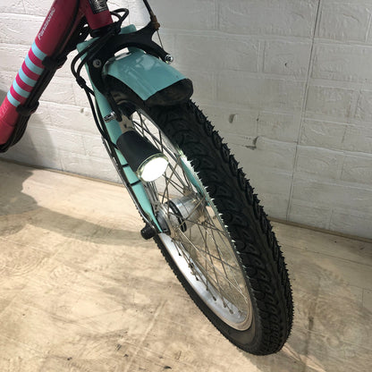 新品バッテリー パナソニック ギュット ミニ DX ピンク×ソーダ 20インチ YC049 【中古車】