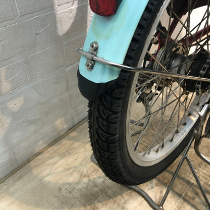 新品バッテリー パナソニック ギュット ミニ DX ピンク×ソーダ 20インチ YC049 【中古車】