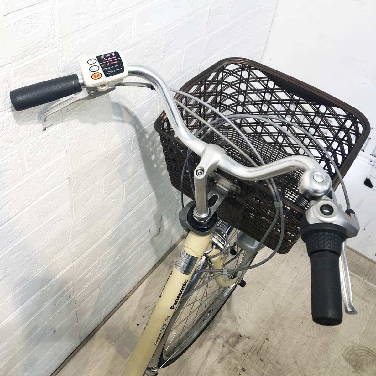中古電動自転車 パナソニック ビビSS ベージュ 26インチ YH068