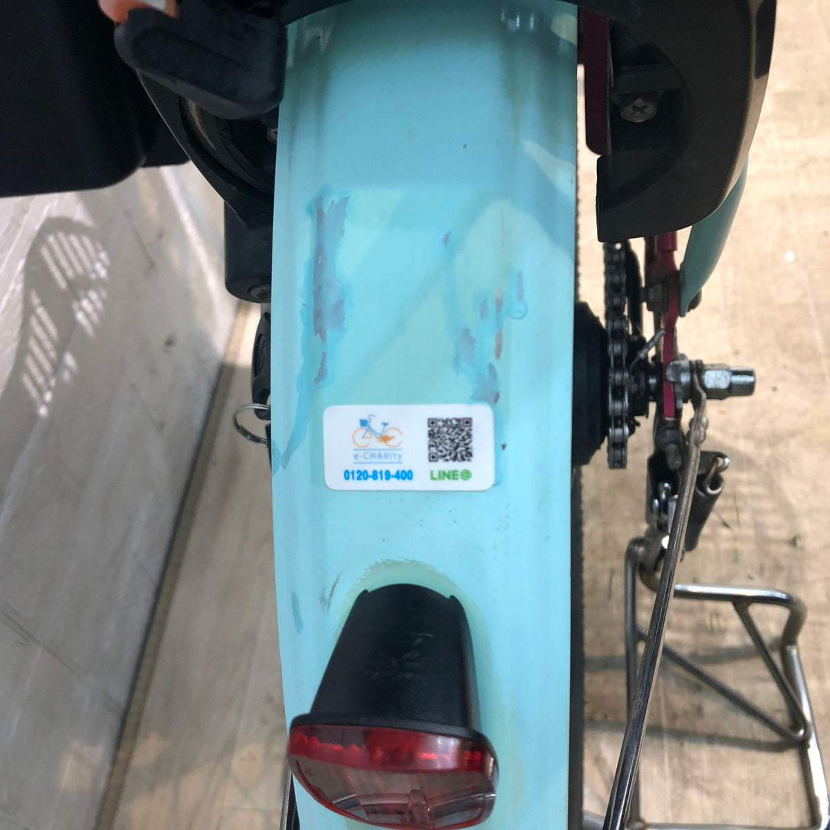中古電動自転車 新品バッテリー パナソニック ギュット ミニ DX ピンク