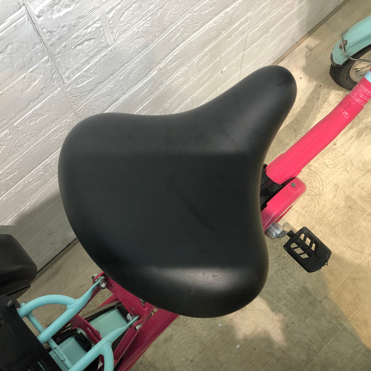 中古電動自転車 新品バッテリー パナソニック ギュット ミニ DX ピンク