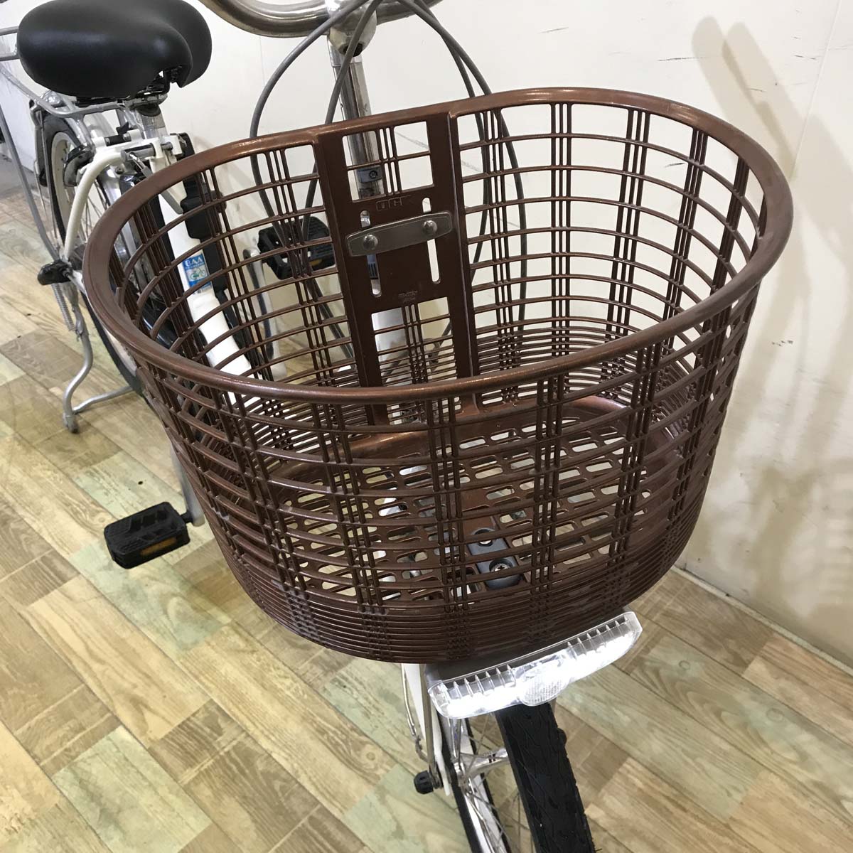 中古電動自転車 パナソニック ビビ LS ホワイト 20インチ KB036