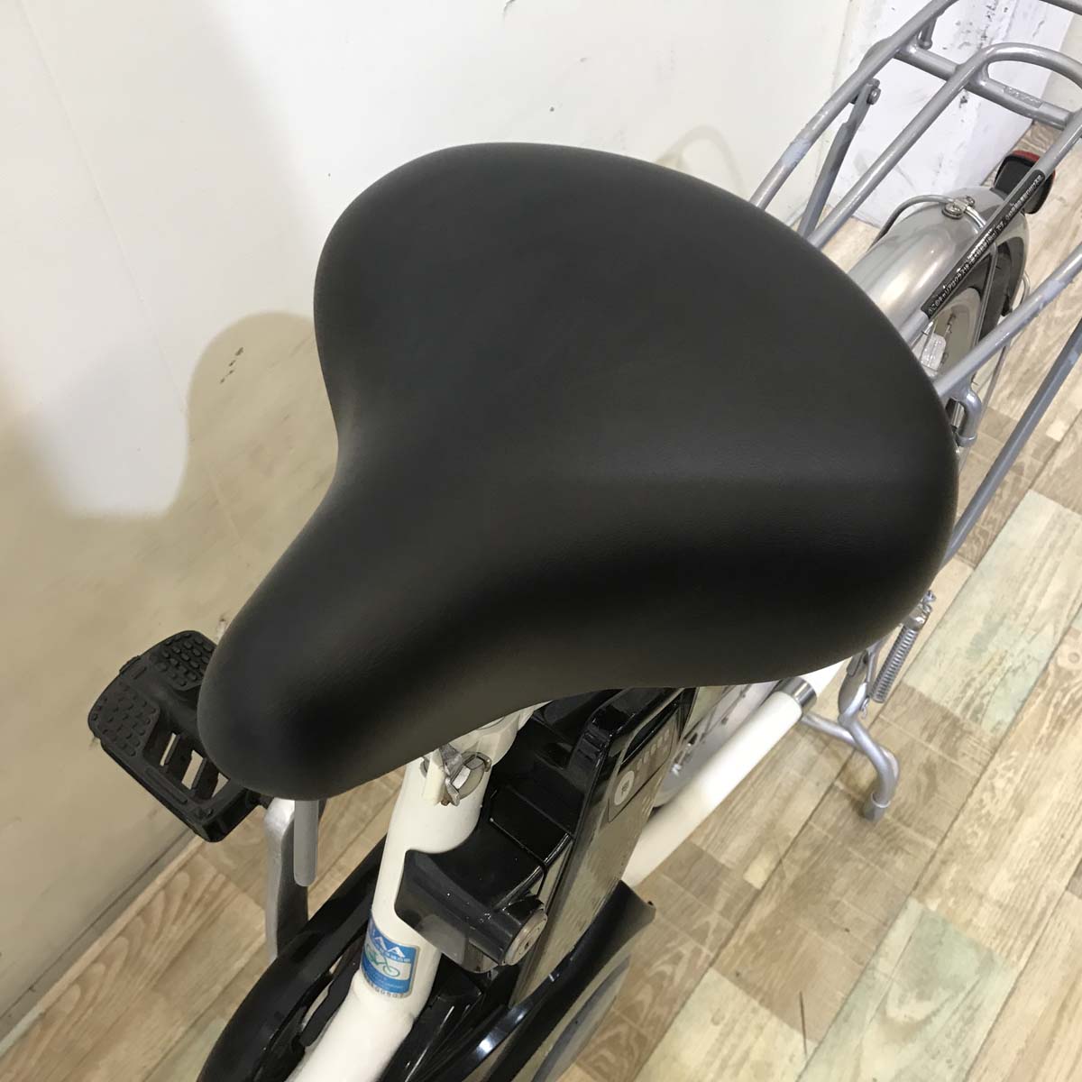 中古電動自転車 パナソニック ビビ LS ホワイト 20インチ KB036