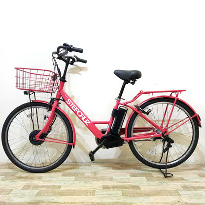 ブリヂストン ステップクルーズ e ピンク 26インチ KW106【中古車】