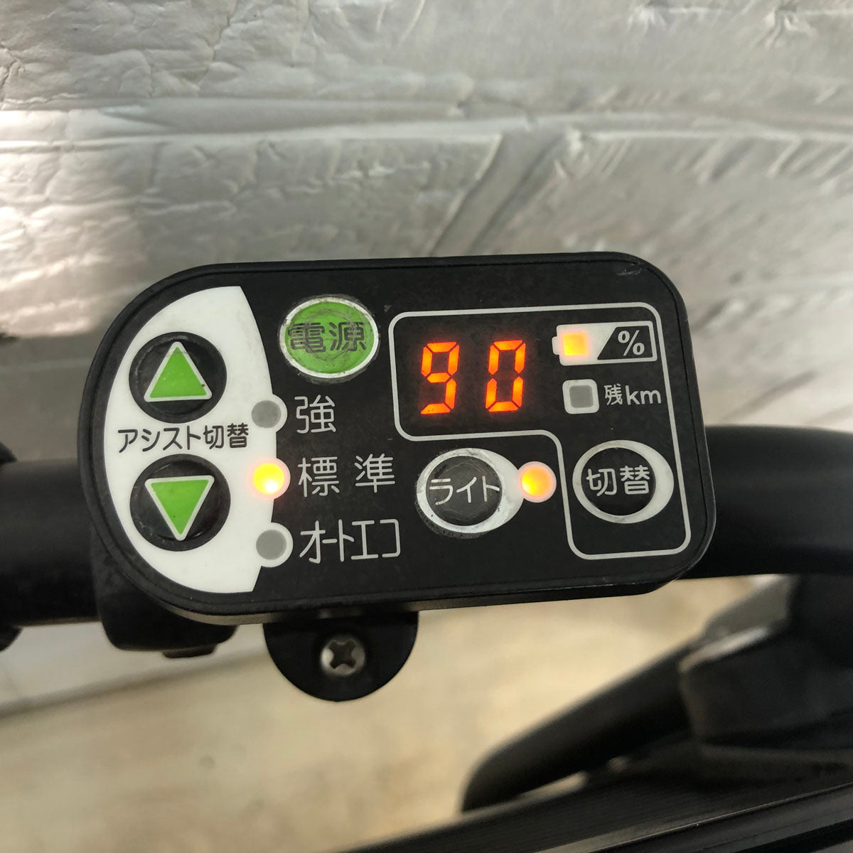 新品バッテリー ヤマハ PAS Kiss mini パス キッス ミニ カーキ 20インチ YC050 【中古車】