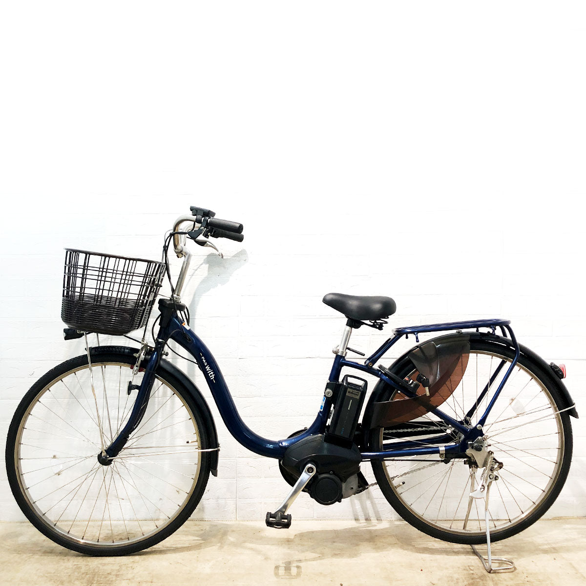 ヤマハ PAS With パス ウィズ ブルー 26インチ YQ028【中古車】