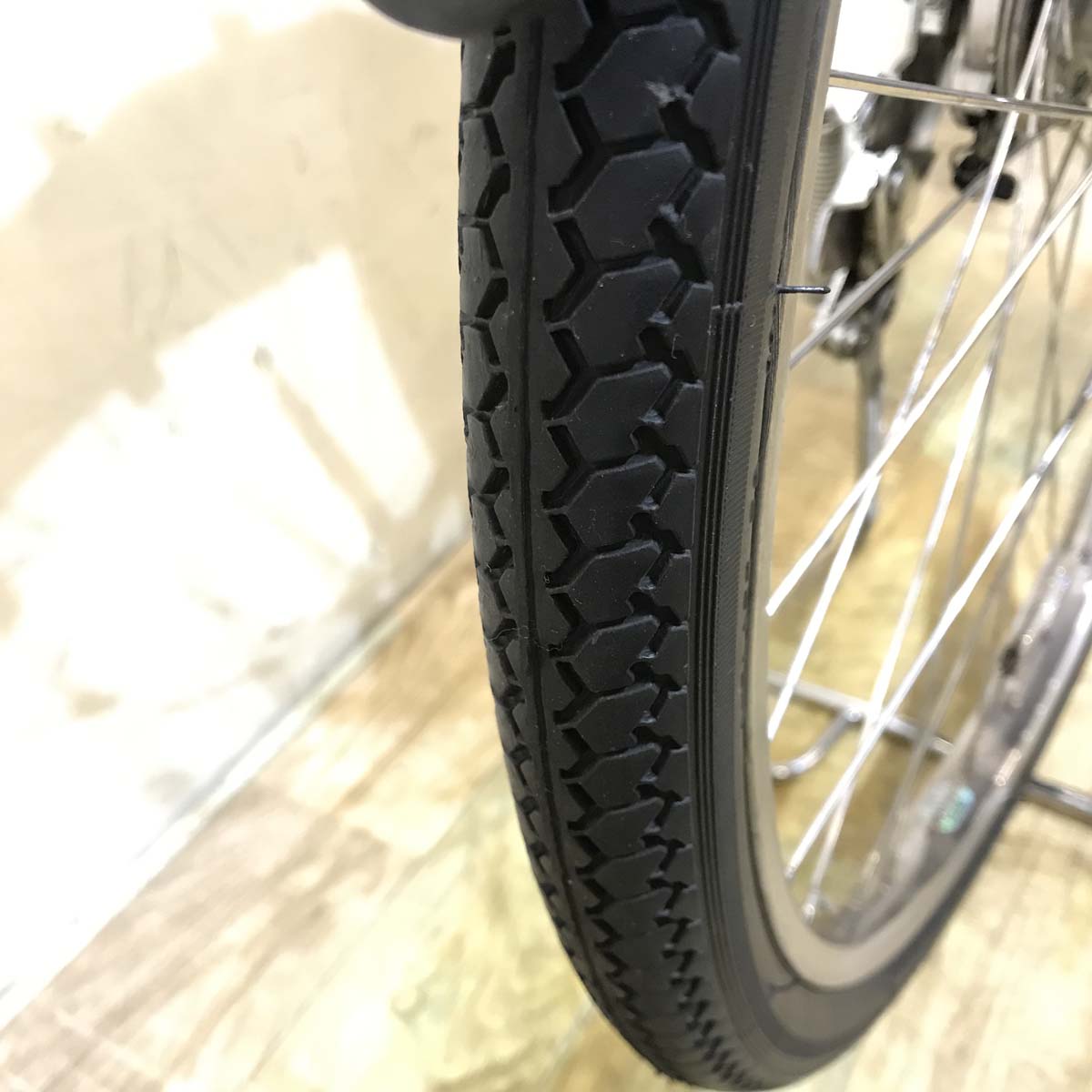 中古電動自転車 ヤマハ PAS ナチュラ ベージュ 26インチ KG046