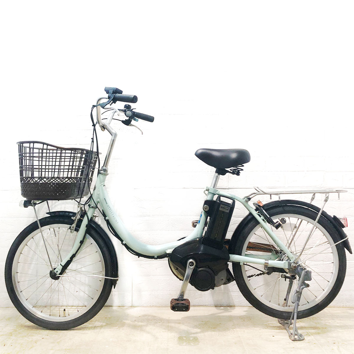 中古電動自転車 ブリヂストン アシスタ ユニ プレミア ミント 20インチ YC051