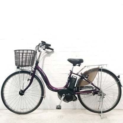 ブリヂストン アシスタDX パープル 26インチ YH070 【中古車】