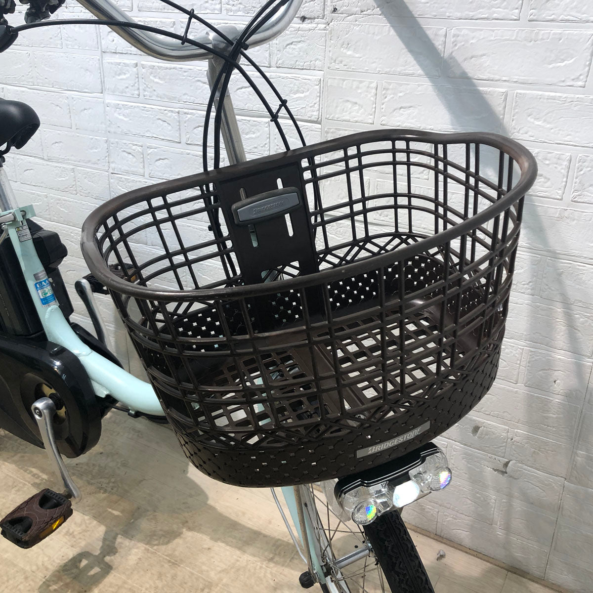 中古電動自転車 ブリヂストン アシスタ ユニ プレミア ミント 20インチ