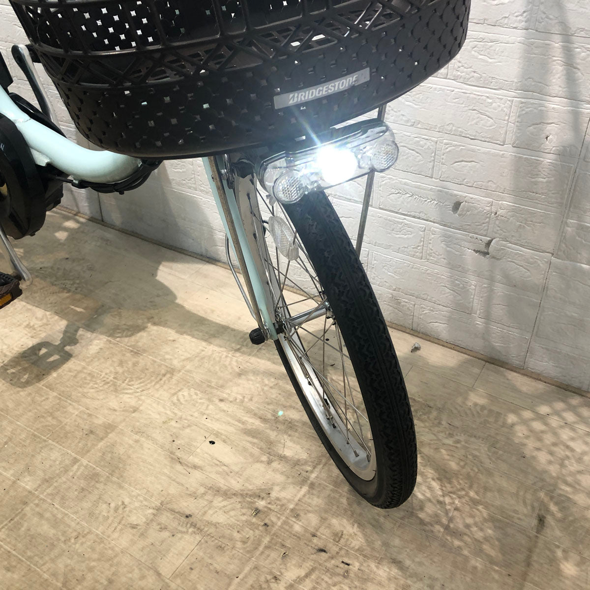 中古電動自転車 ブリヂストン アシスタ ユニ プレミア ミント 20インチ