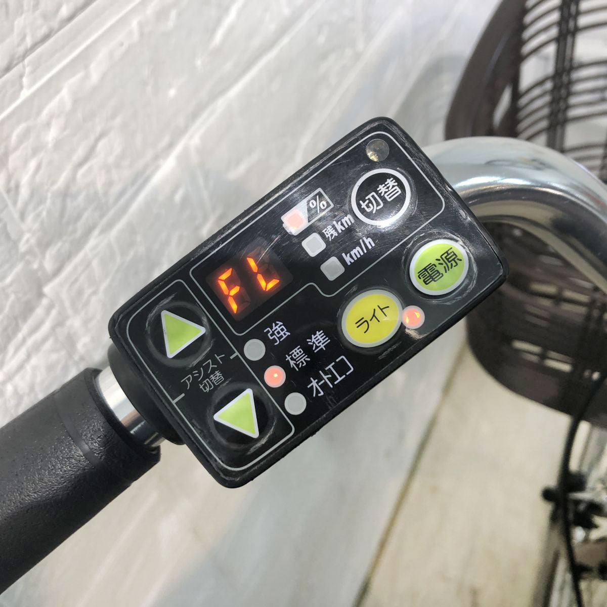 ブリヂストン アシスタDX パープル 26インチ YH070 【中古車】