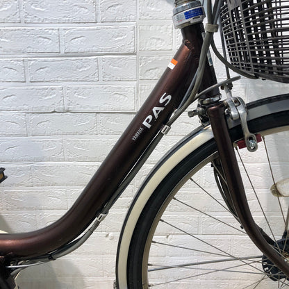 ヤマハ PAS L ブラウン 26インチ YV036 【中古車】