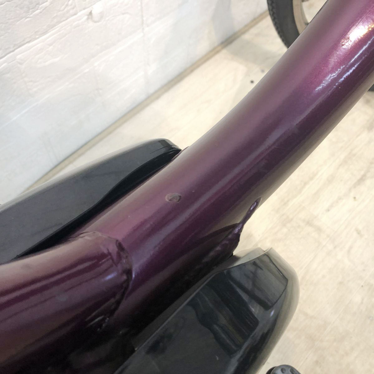 ブリヂストン アシスタDX パープル 26インチ YH070 【中古車】