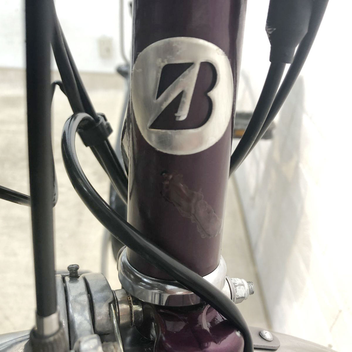 ブリヂストン アシスタDX パープル 26インチ YH070 【中古車】