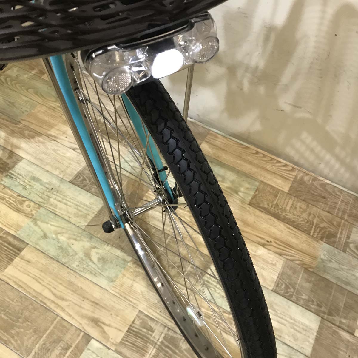 中古電動自転車  ヤマハ PAS ナチュラ XL ブルー 26インチ KB038