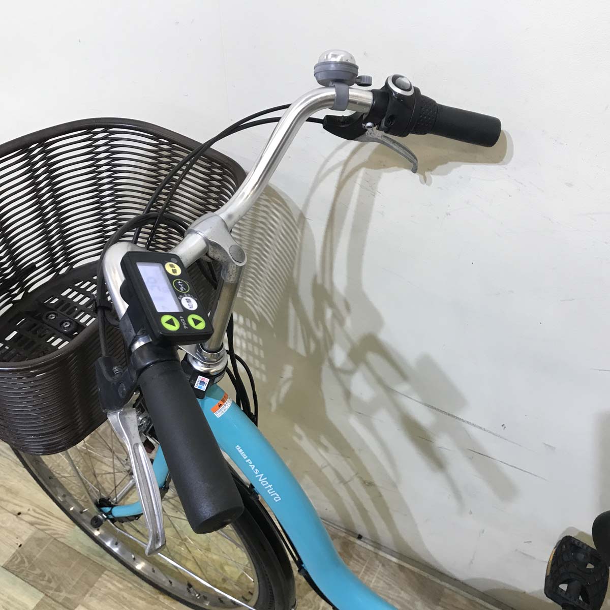 中古電動自転車  ヤマハ PAS ナチュラ XL ブルー 26インチ KB038