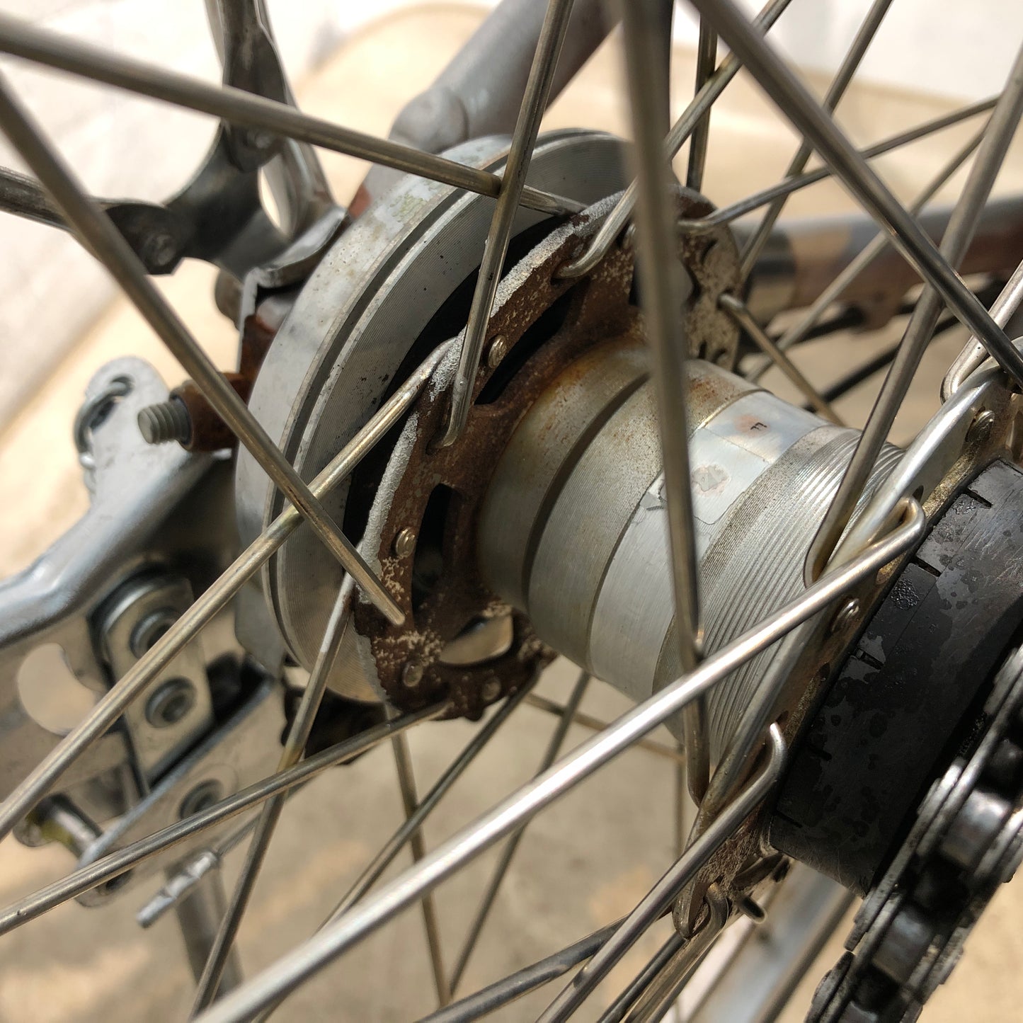 ブリヂストン アシスタ DX ピンク 24インチ YQ029 【中古車】
