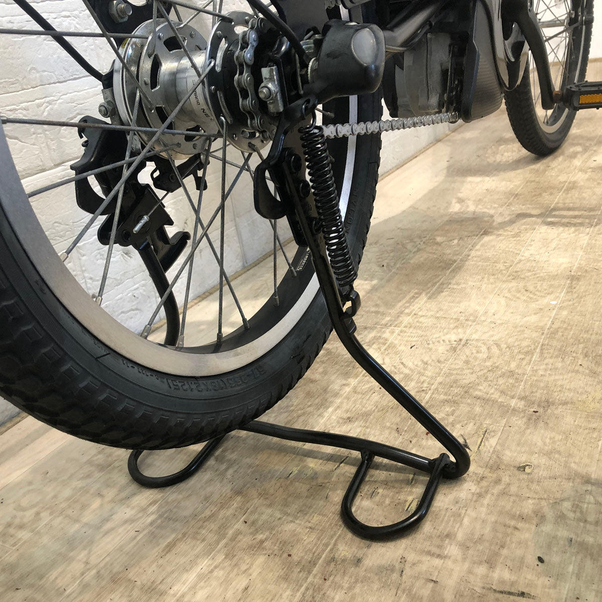 中古電動自転車 ブリヂストン アシスタ ファイン ミニ ブラック 前20