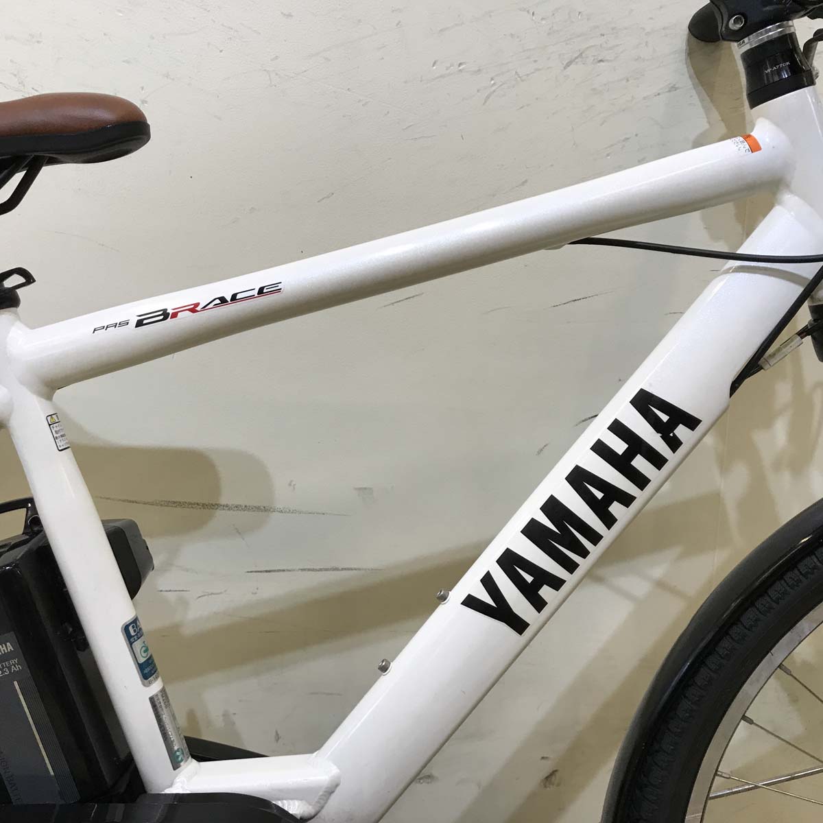 中古電動自転車 ヤマハ PAS ブレイス ホワイト 26インチ KG050