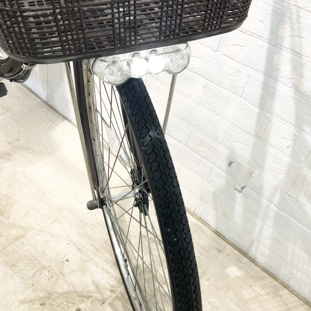 ブリヂストン アシスタ ブラウン 26インチ YH074 【中古車】
