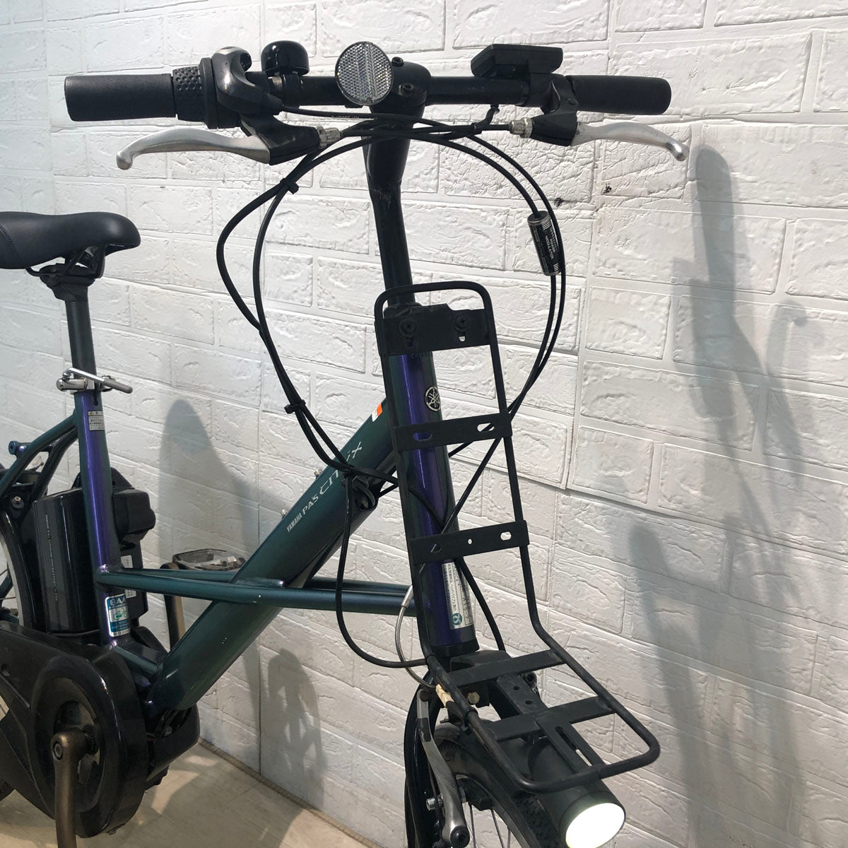 中古電動自転車 ヤマハ PAS CITY X パス シティ X  パープル 20インチ YC056