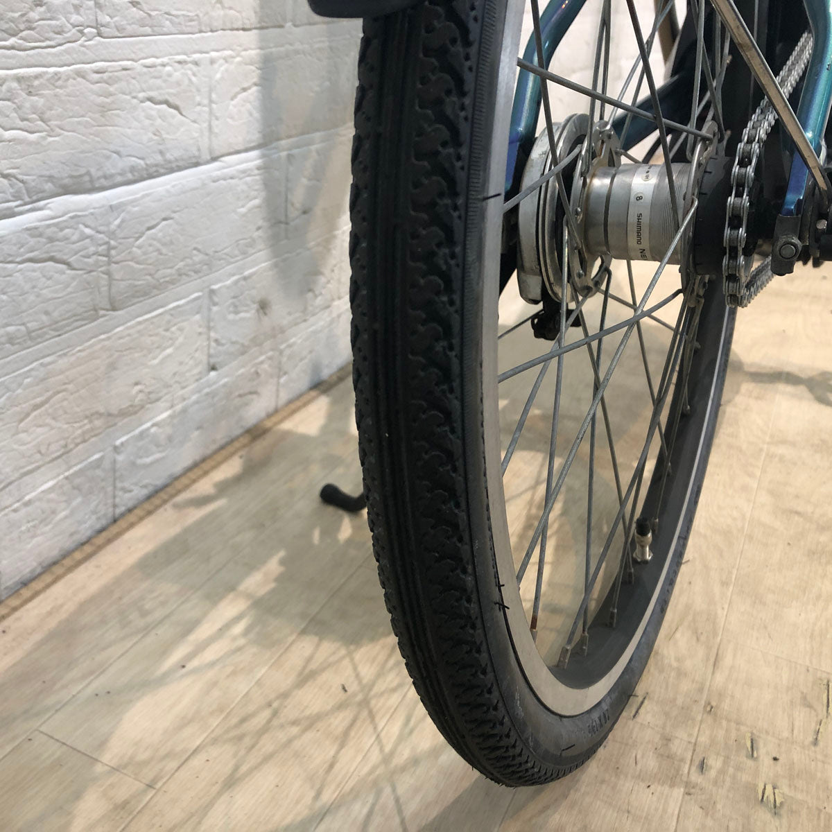中古電動自転車 ヤマハ PAS CITY X パス シティ X パープル 20インチ