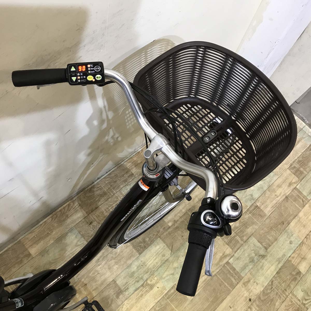 中古電動自転車 ヤマハ PAS ナチュラ ブラウン 26インチ KG051