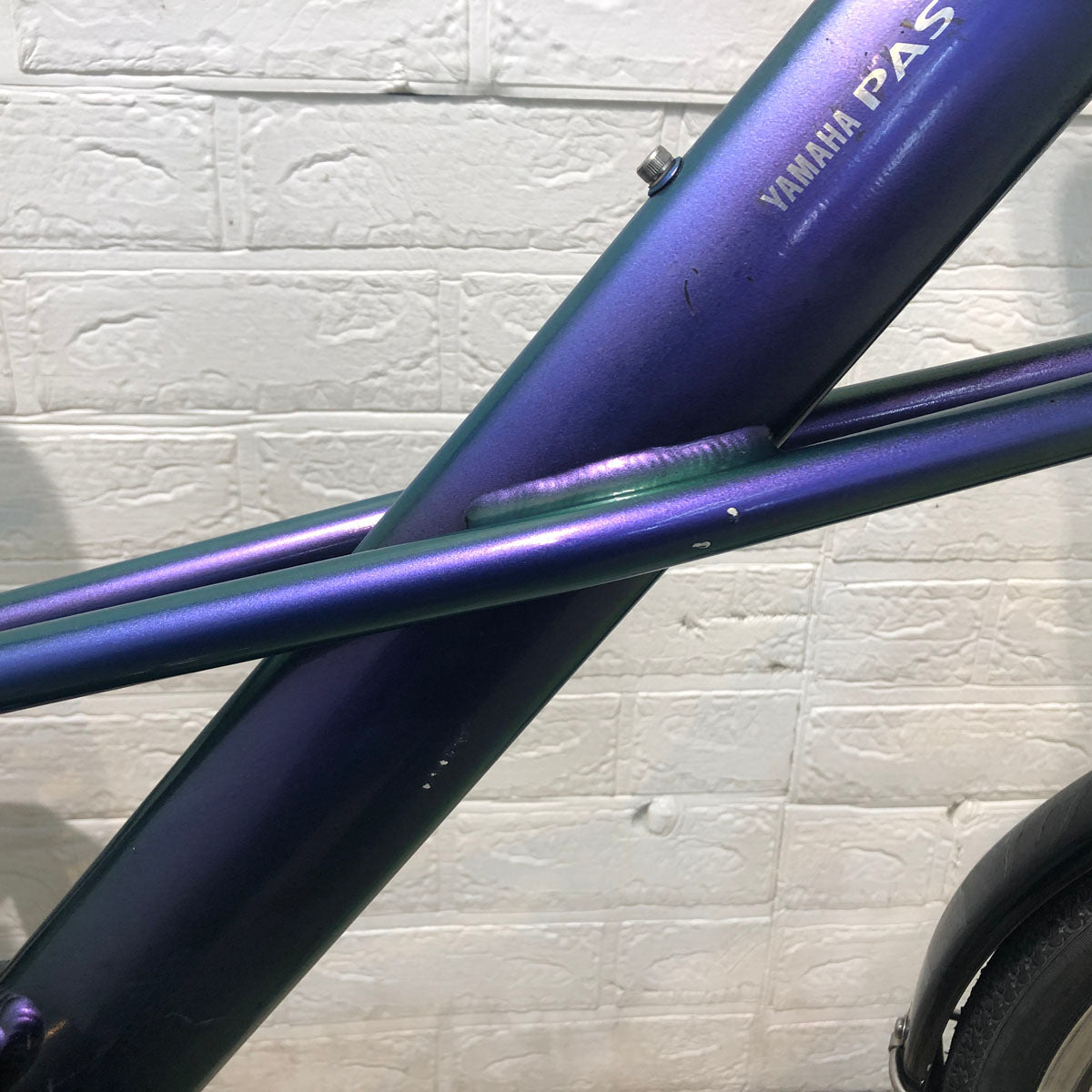 中古電動自転車 ヤマハ PAS CITY X パス シティ X  パープル 20インチ YC056