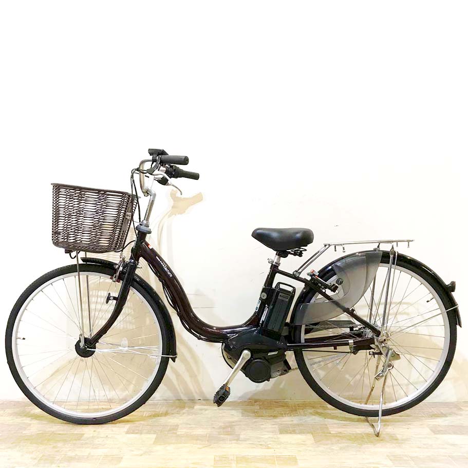 中古電動自転車 ヤマハ PAS ナチュラ ブラウン 26インチ KG051