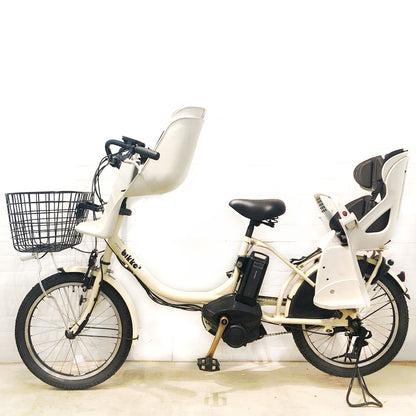 ブリヂストン bikke 2 e ビッケ ツー イー ベージュ 20インチ YC057 【中古車】