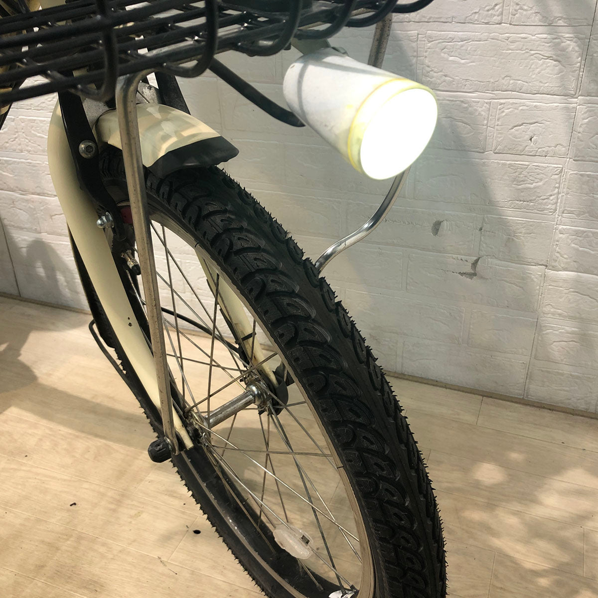 ブリヂストン bikke 2 e ビッケ ツー イー ベージュ 20インチ YC057 【中古車】
