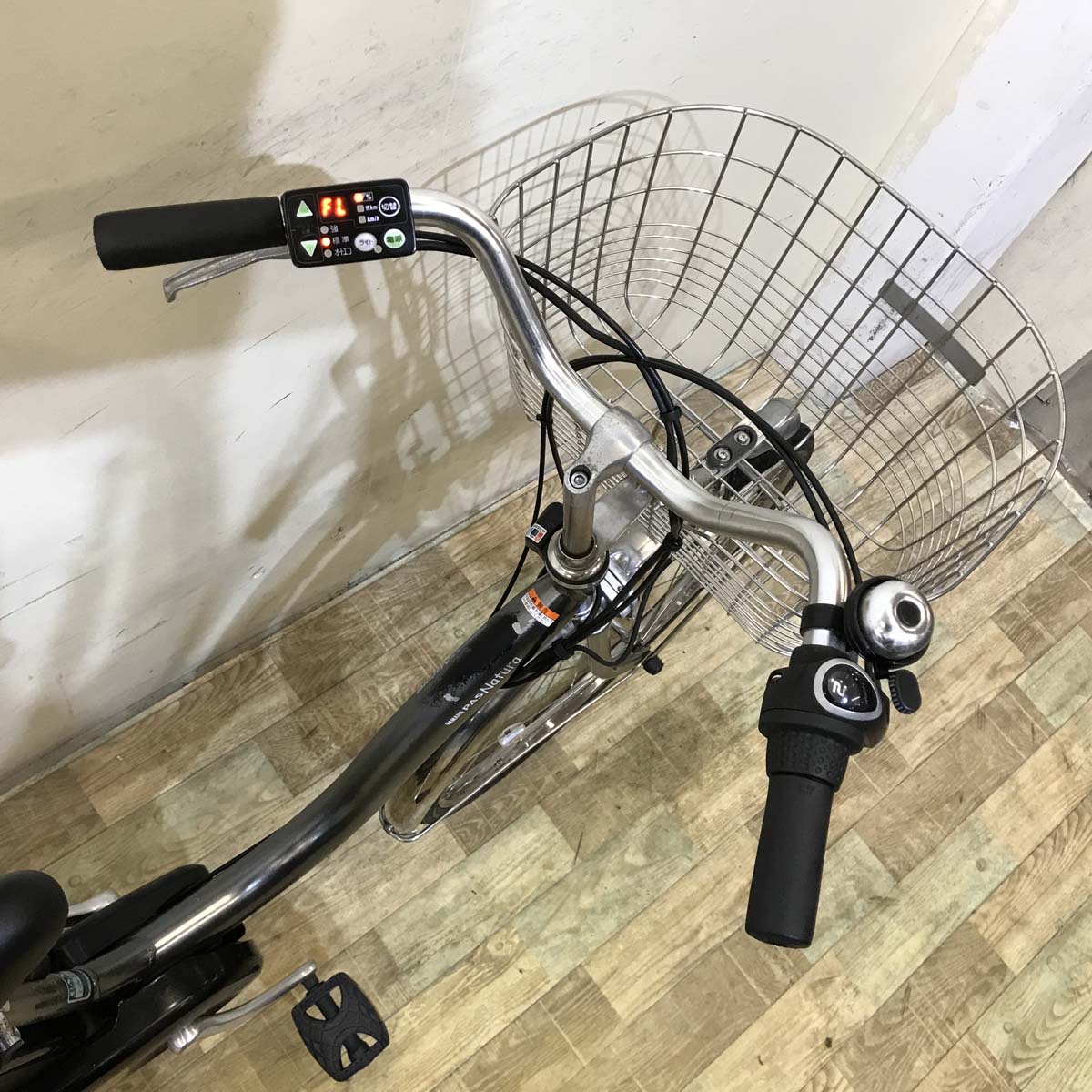 中古電動自転車 ヤマハ PAS ナチュラ シルバー 26インチ KG052